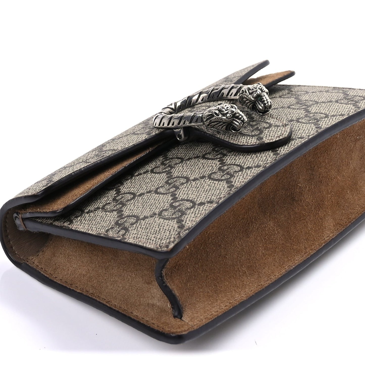 GG Supreme Monogram Super Mini Dionysus Shoulder Bag Taupe