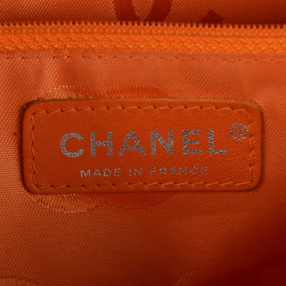 Chanel Calfskin Quilted Cambon Large Bowler Brown Beige 6 of 7
