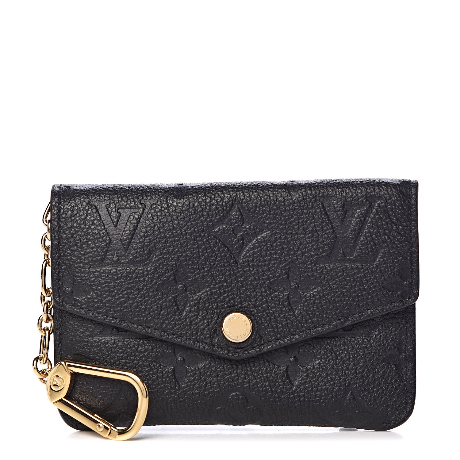 Louis Vuitton Empreinte Key Pouch Black 1 of 7