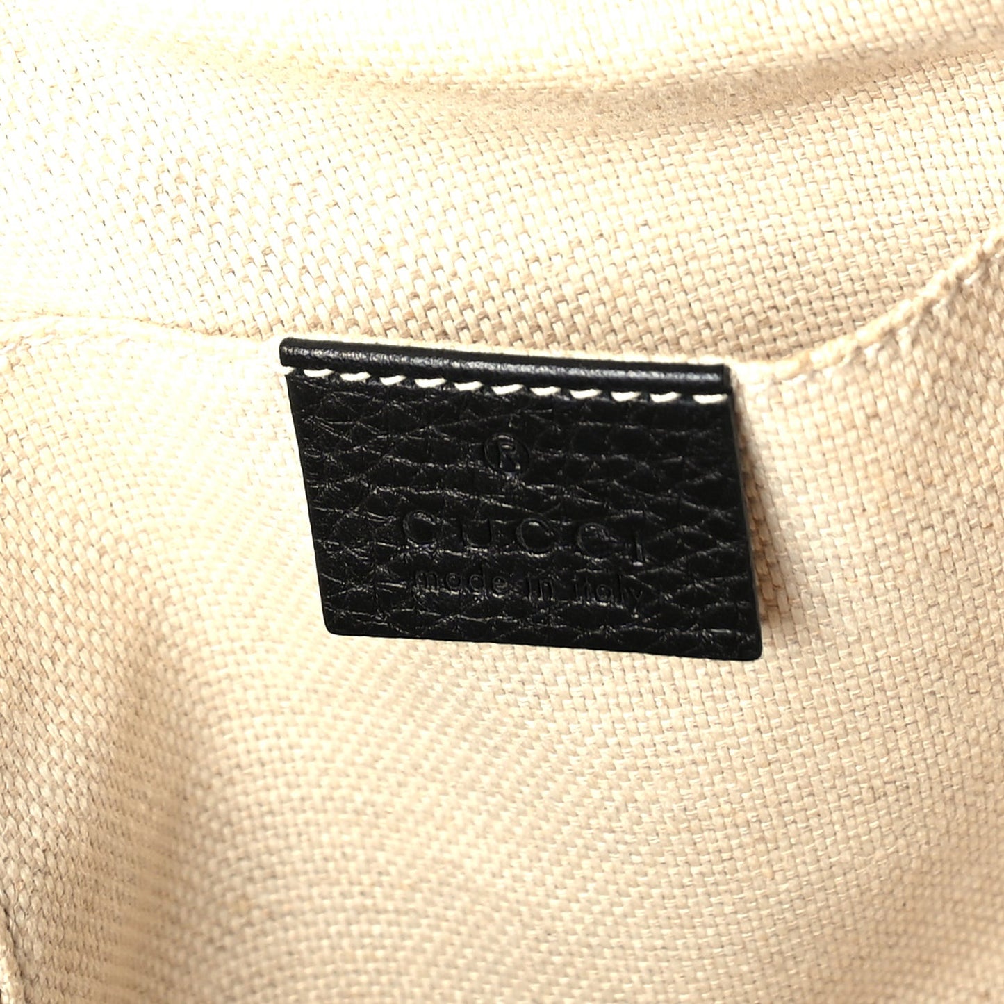 Pebbled Calfskin Small Soho Disco Bag  Black