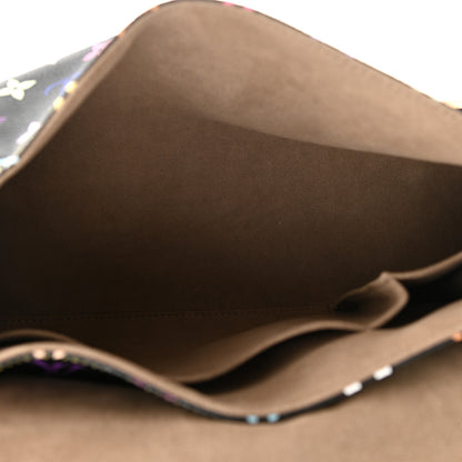 Louis Vuitton Monogram Multicolor Beverly MM Black 5 of 9