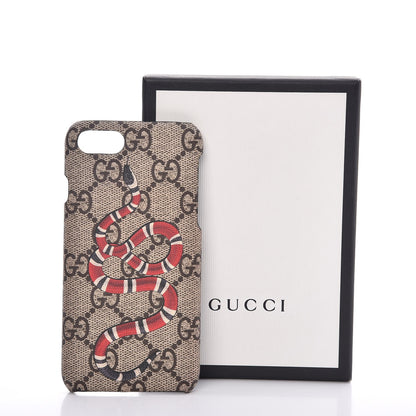 Gucci GG Supreme Monogram Kingsnake iPhone 7 Case 7 of 7