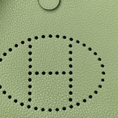 Hermes Taurillon Maurice Evelyne TPM Vert Criquet 7 of 9
