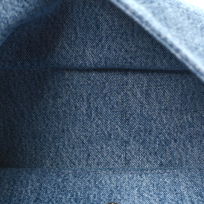 Chanel Denim Small Souplissimo Maxi Flap  Blue 10 of 10
