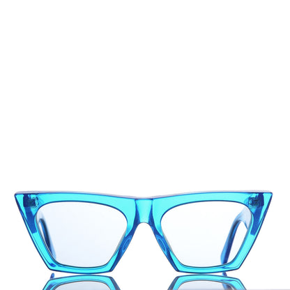 Celine Edge Sunglasses CL 41468 Blue 3 of 6