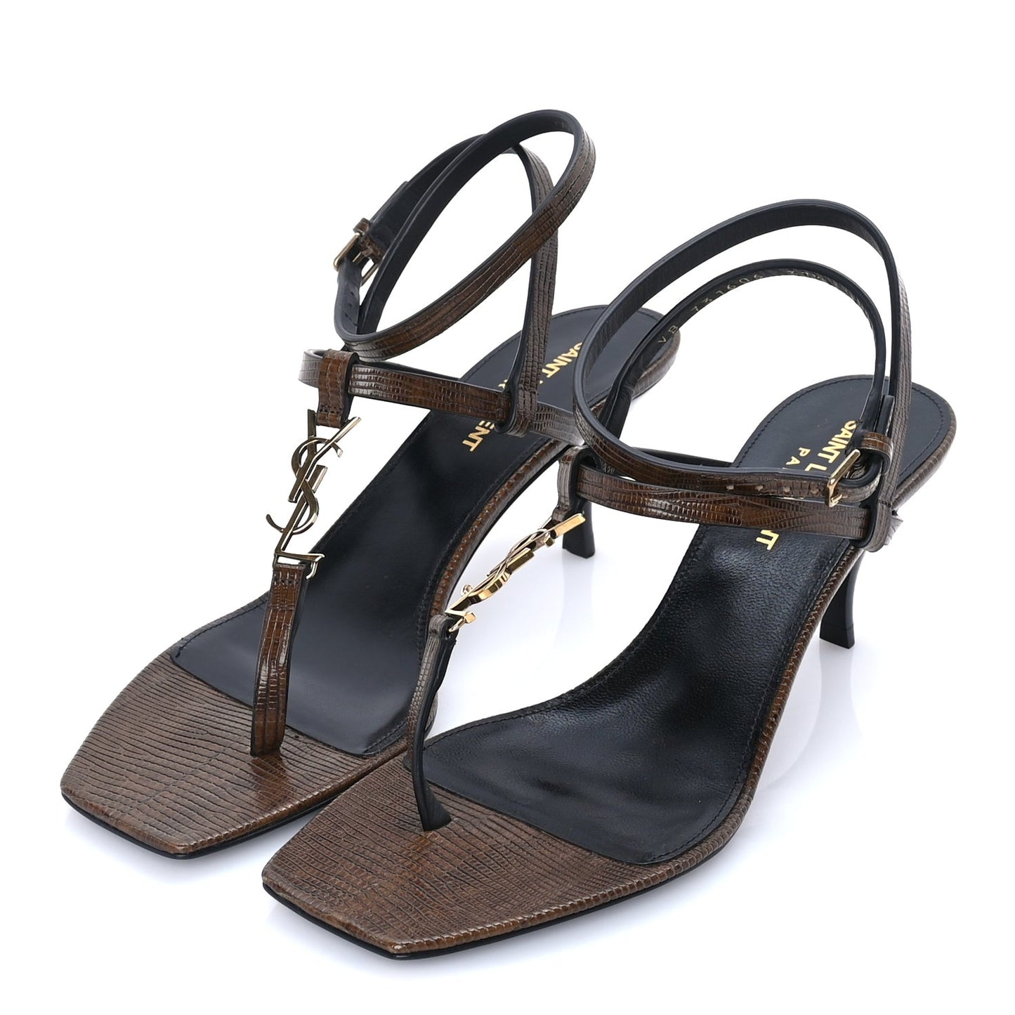 Calfskin Cassandra 60 Sandals 37.5 Macadamia Brown
