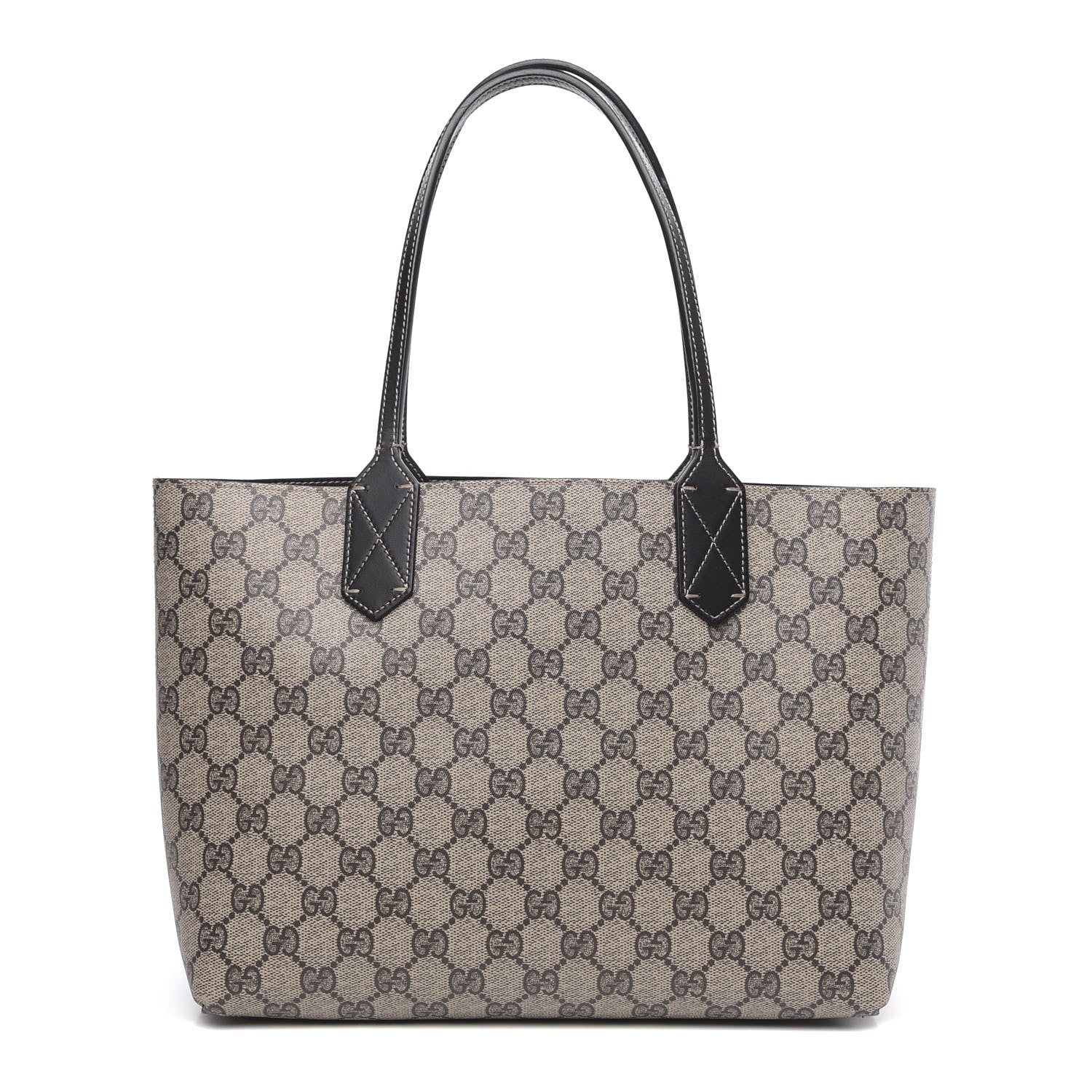 Gucci GG Supreme Monogram Small Reversible Tote Dark Brown 1 of 17