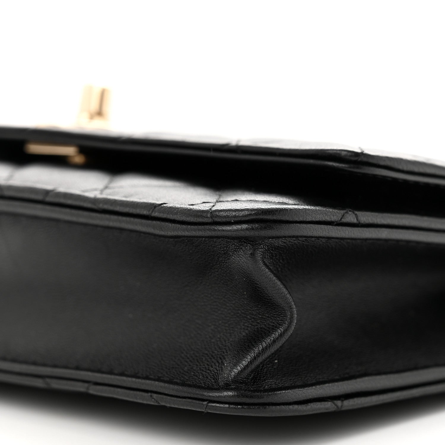 Chanel Lambskin Quilted Trendy CC Wallet On Chain WOC Black 11 of 13