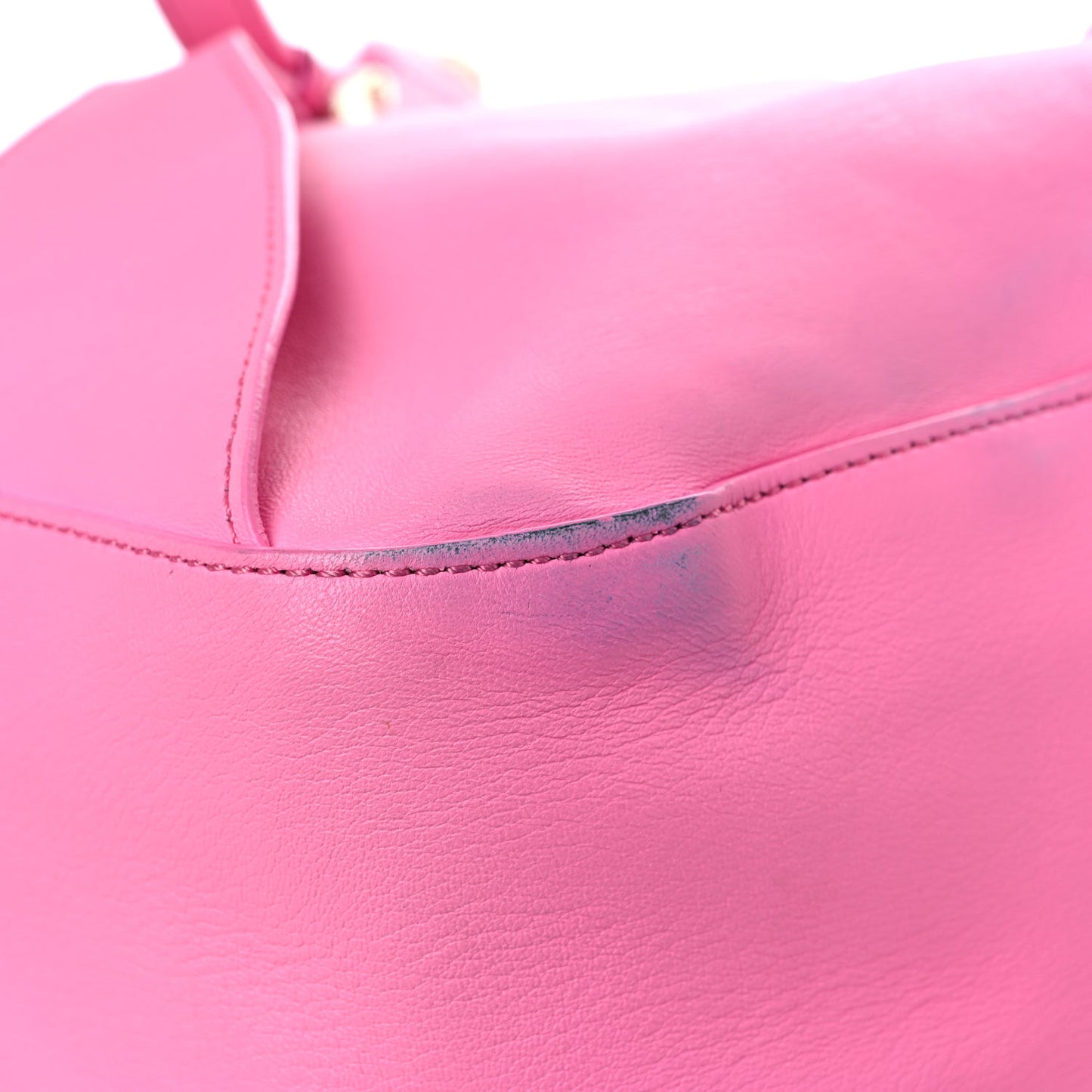 Calfskin Palazzo Medusa Backpack Pink
