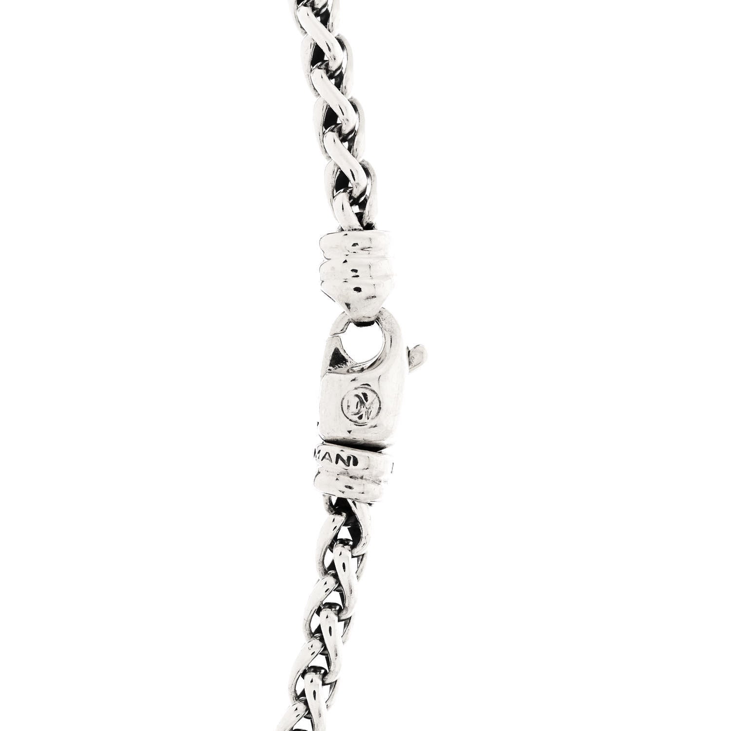 David Yurman Sterling Silver 4mm Wheat Chain Necklace 5 of 5