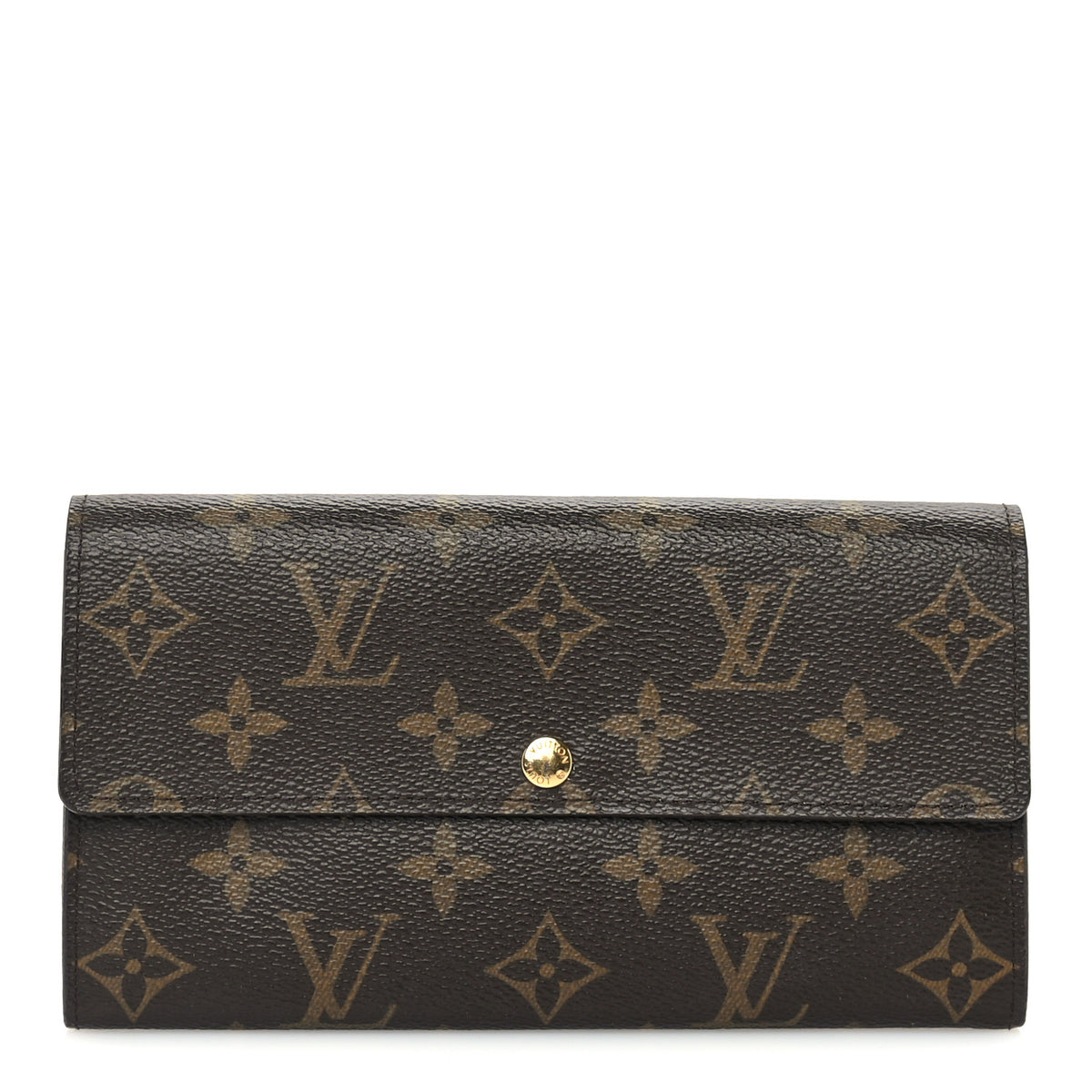 Louis Vuitton Monogram Sarah Wallet NM 1 of 7