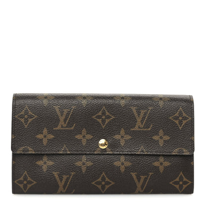 Louis Vuitton Monogram Sarah Wallet NM 1 of 7