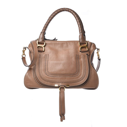 Chloe Calfskin Medium Marcie Satchel Nut 1 of 15