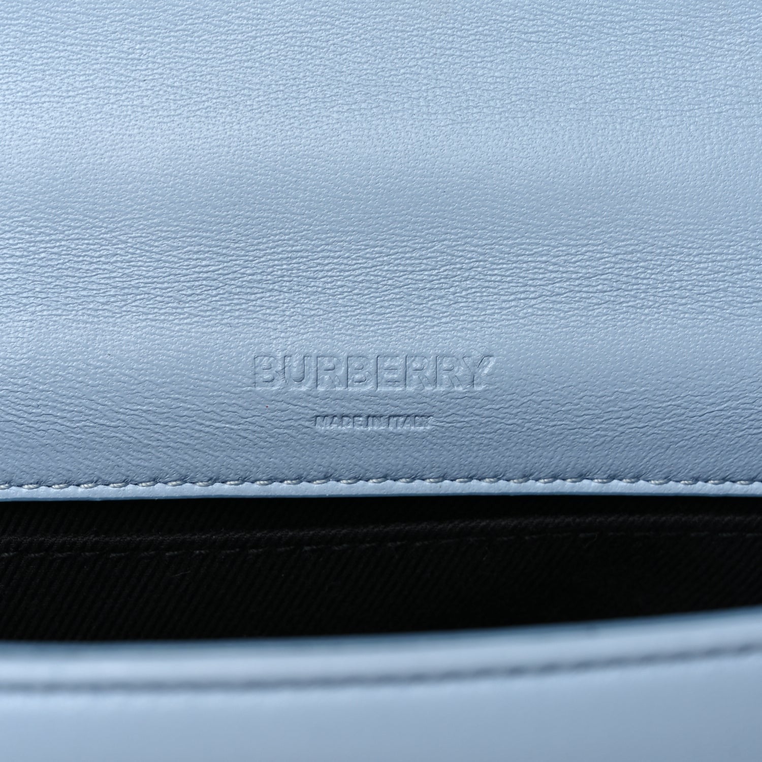 Burberry Lambskin Quilted Small Lola Bag Pale Blue 5 of 9