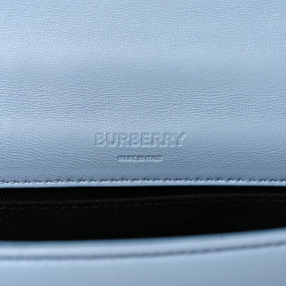 Burberry Lambskin Quilted Small Lola Bag Pale Blue 5 of 9