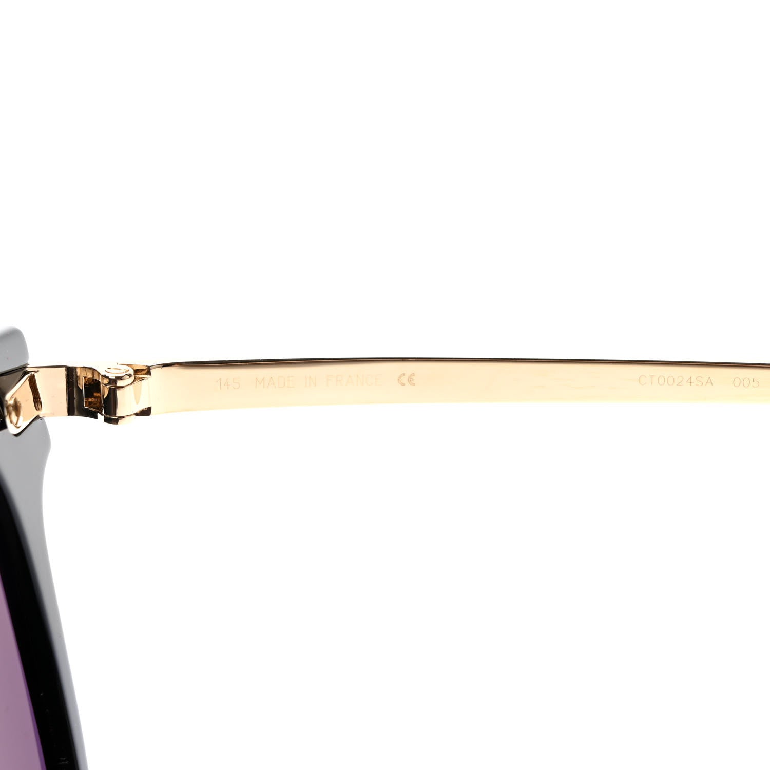 Cartier Panthere De Cartier Sunglasses Black 7 of 8