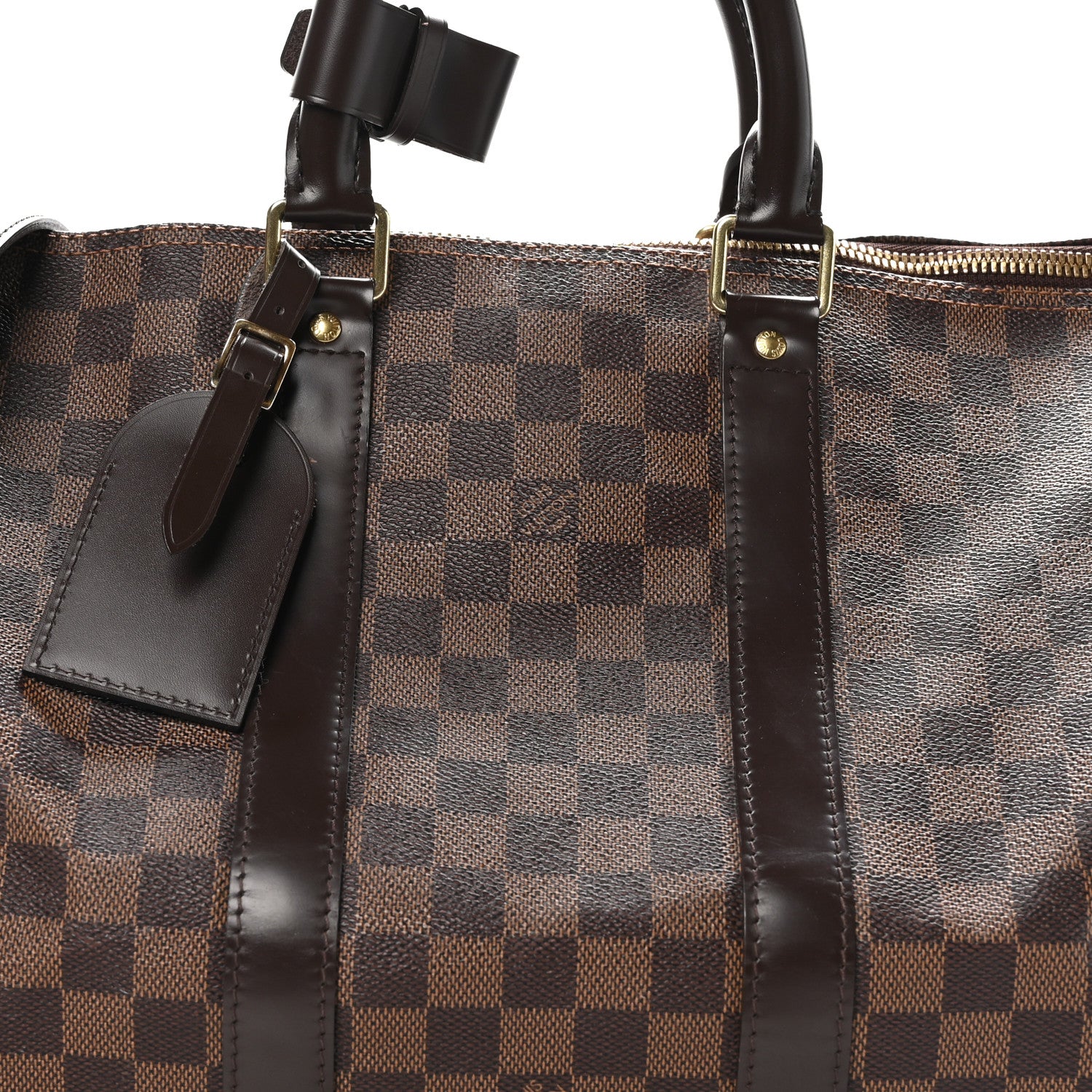 Louis Vuitton Damier Ebene Keepall Bandouliere 45 6 of 10