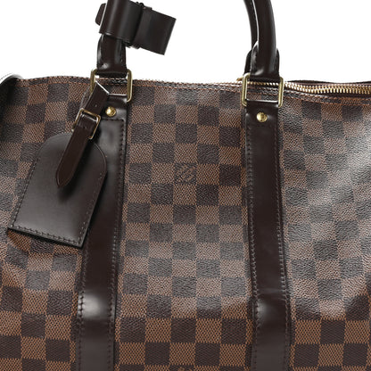 Louis Vuitton Damier Ebene Keepall Bandouliere 45 6 of 10