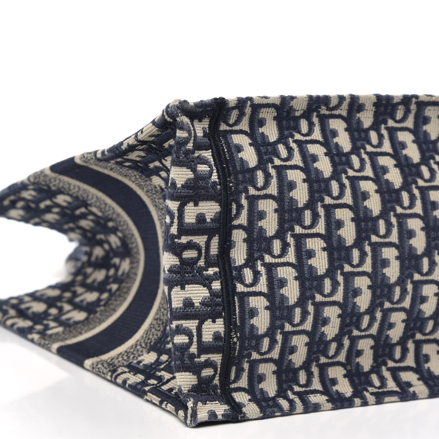 Oblique Medium Book Tote Blue Multicolor