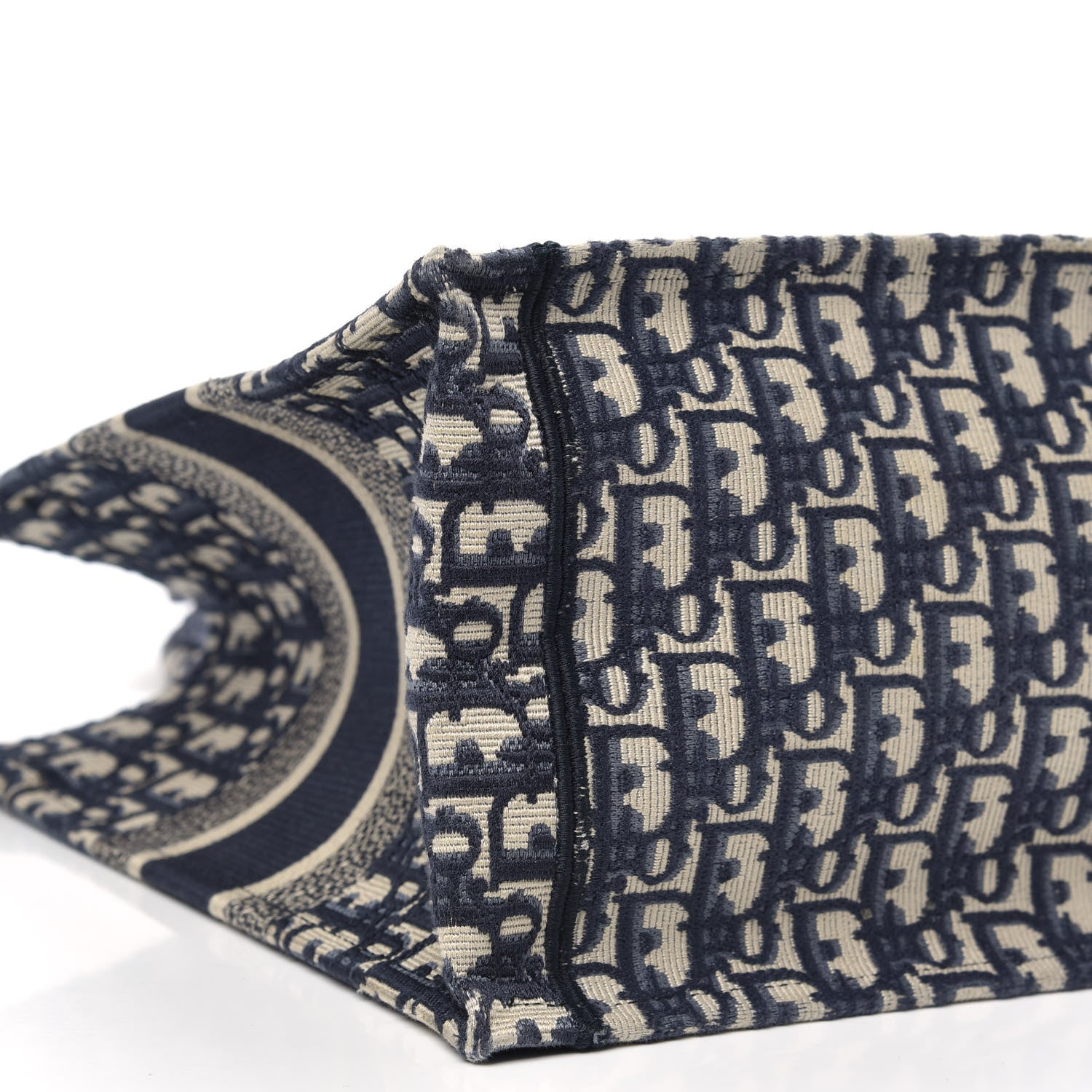 Christian Dior Oblique Medium Book Tote Blue Multicolor 9 of 10