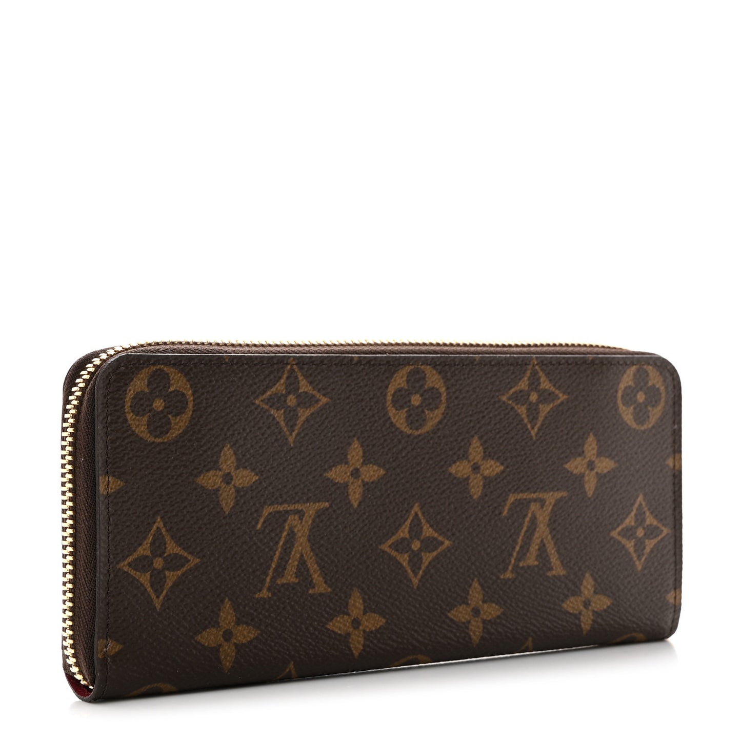 Monogram Clemence Wallet Fuchsia