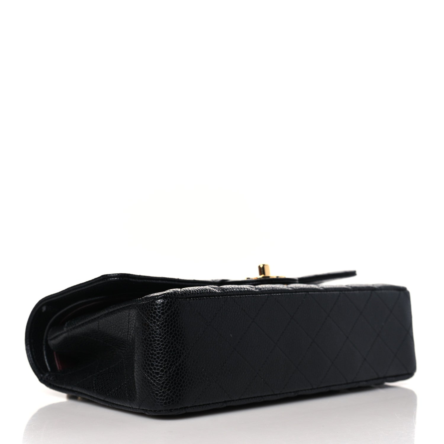 Chanel Caviar Quilted Medium Double Flap Black 4 of 9