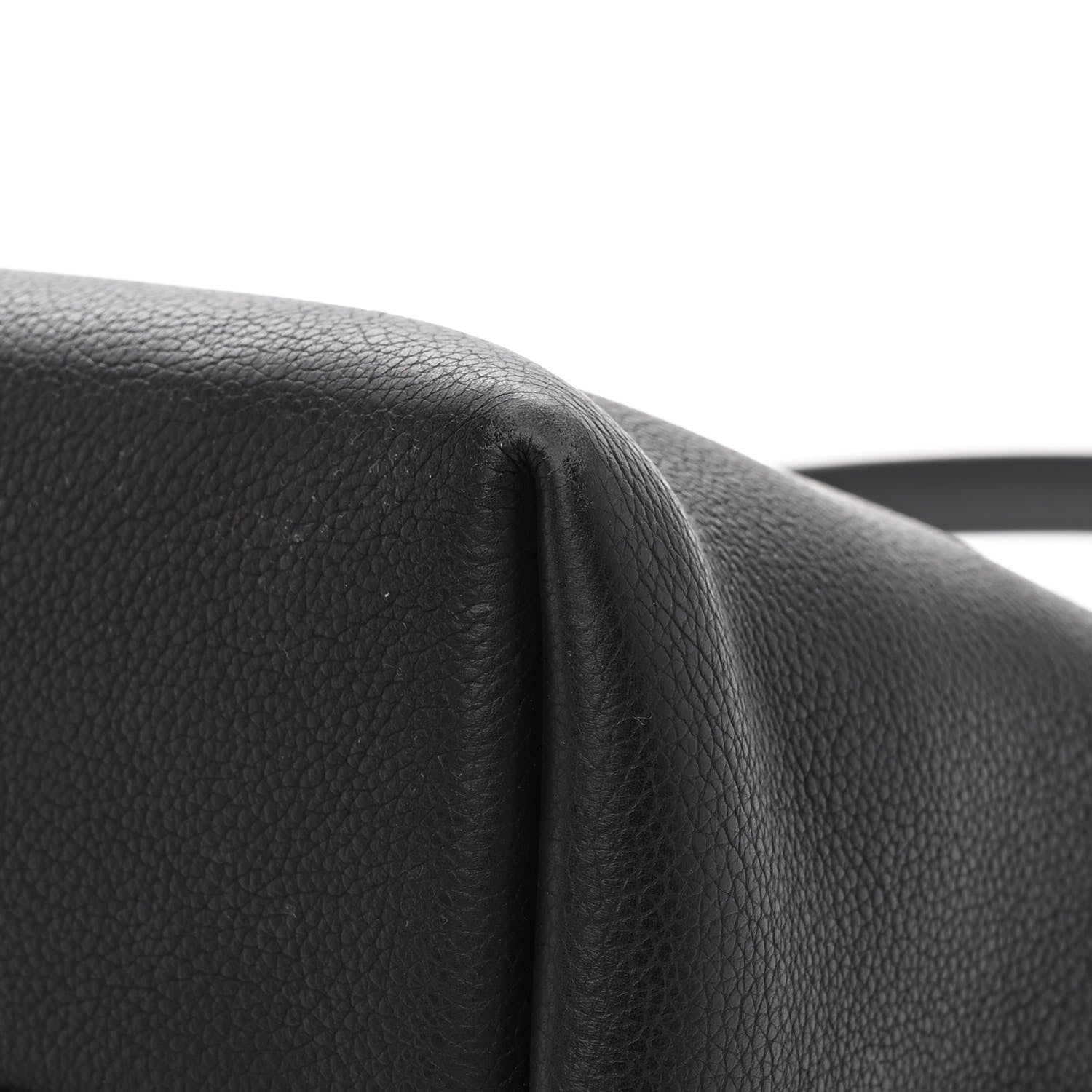 Louis Vuitton Calfskin Lockme Hobo Black 13 of 14