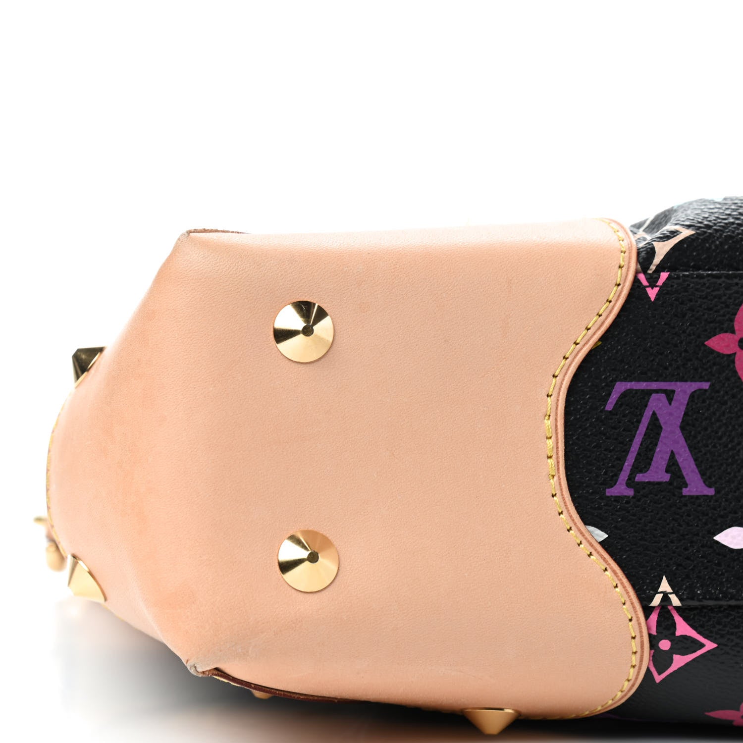 Louis Vuitton Monogram Multicolor Judy MM Black 6 of 8