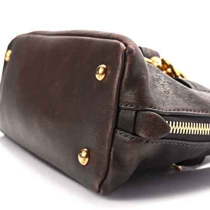 Miu Miu Nappa Aviator Regular Aventure Bag Briarwood 8 of 8