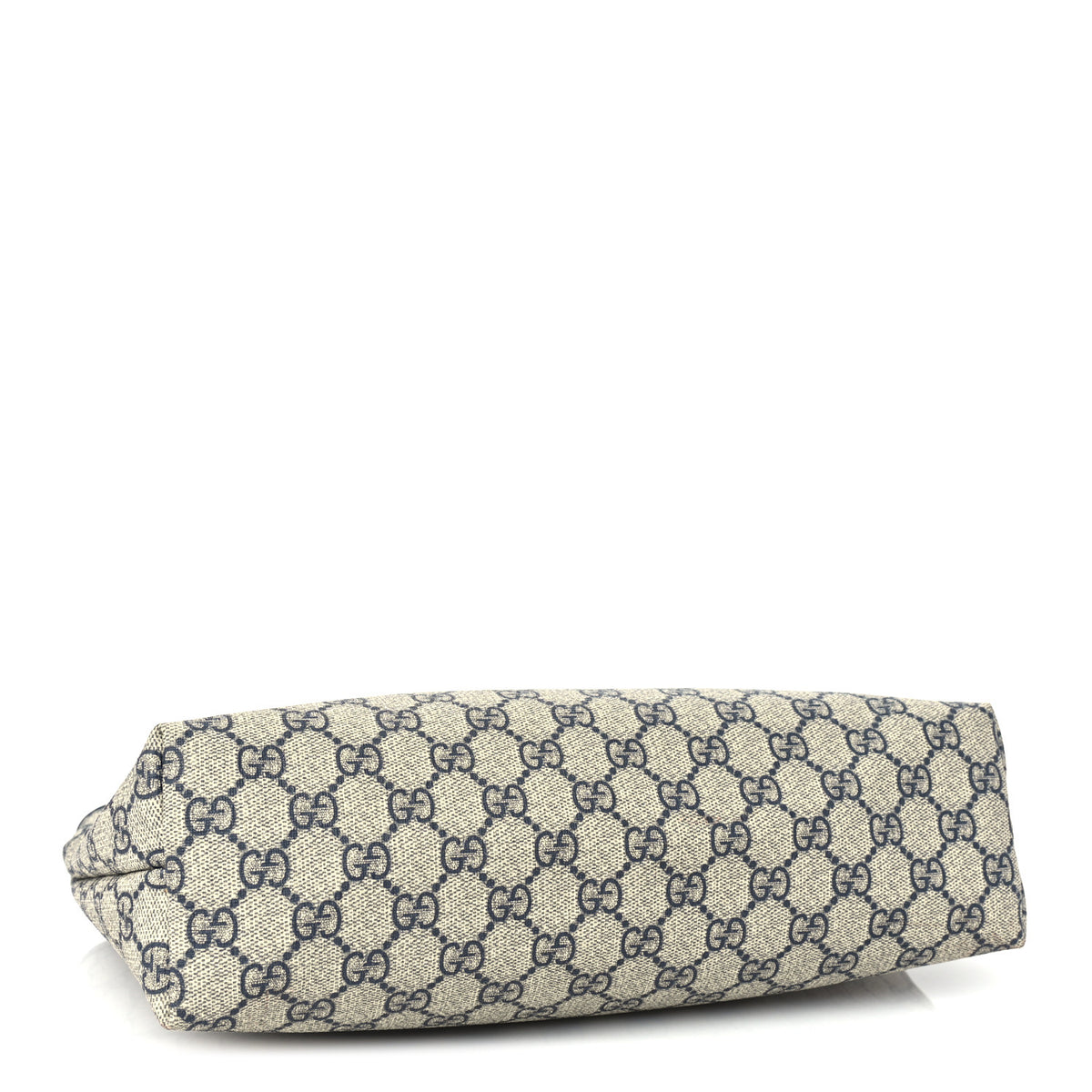 Gucci GG Supreme Monogram Medium Zippered Shopping Tote Navy 3 of 8