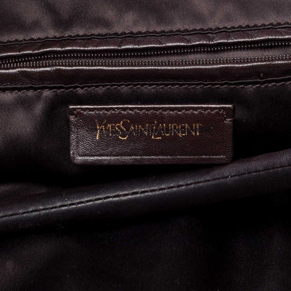 Saint Laurent Leather Large Roady Brown 7 of 8