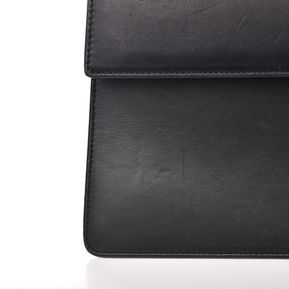 Gucci Moon Calfskin Web Large Dionysus Bamboo Top Handle Bag Black 12 of 15