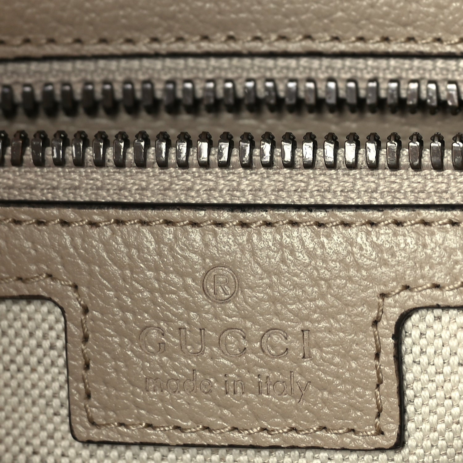Gucci GG Supreme Monogram Azalea Calfskin Retro Interlocking G Buckle Backpack Beige Mystic White 5 of 8