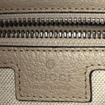 Gucci GG Supreme Monogram Azalea Calfskin Retro Interlocking G Buckle Backpack Beige Mystic White 5 of 8