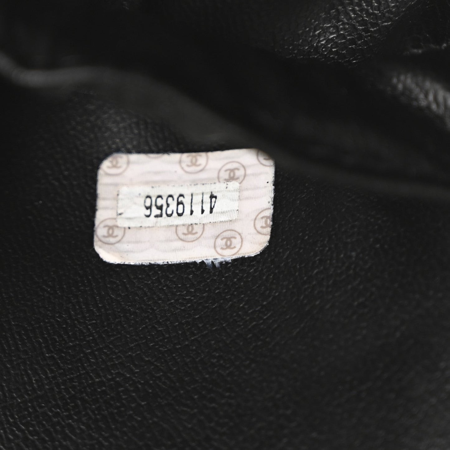 Lambskin Vanity Cosmetic Case Black