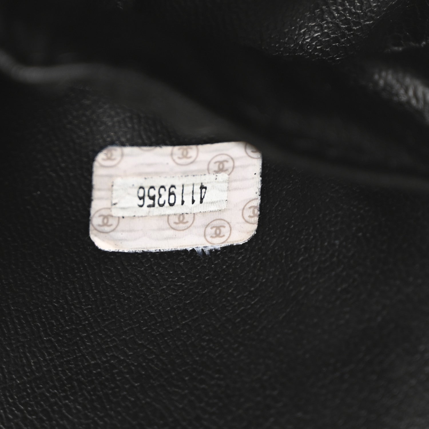 Chanel Lambskin Vanity Cosmetic Case Black 7 of 7