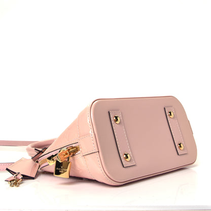 Louis Vuitton Vernis Alma BB Rose Ballerine 3 of 4