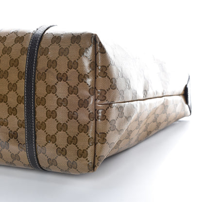 Gucci Crystal Monogram Large Joy Tote Brown 6 of 13