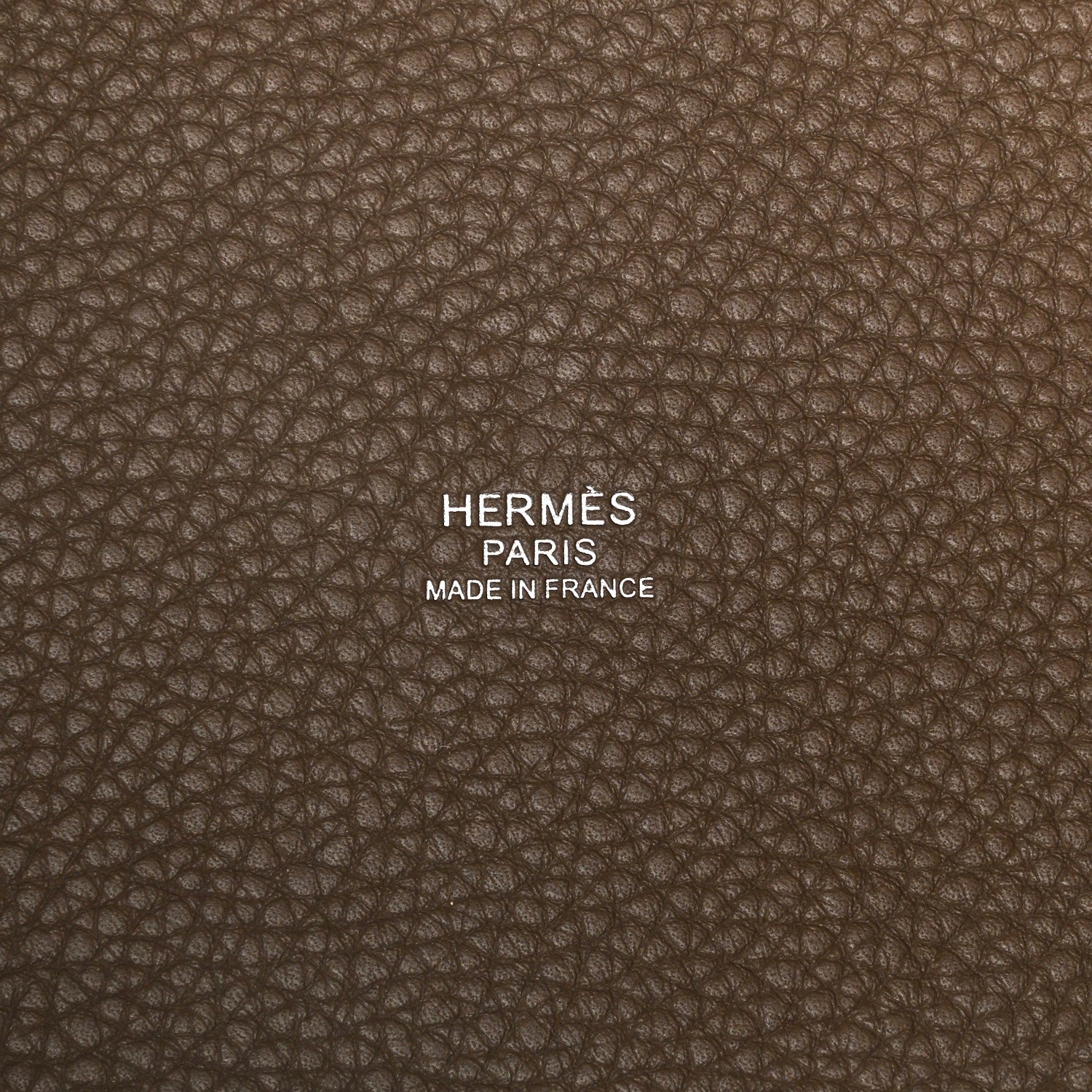 Hermes Taurillon Clemence Picotin Lock 22 MM Etoupe 1 of 11