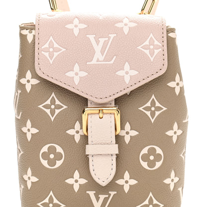 Louis Vuitton Empreinte Monogram Spring In The City Tiny Backpack Kaki Beige Cream 7 of 10