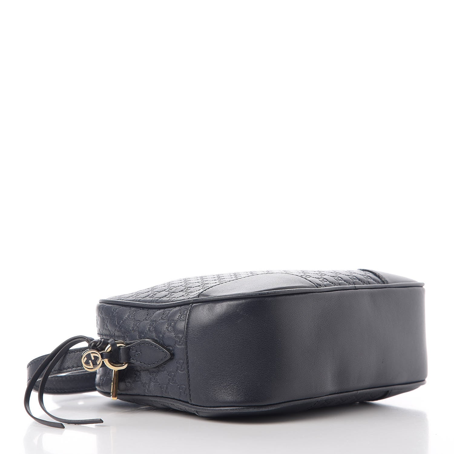 Gucci Soft Microguccissima Mini Bree Messenger Bag Blue 4 of 10