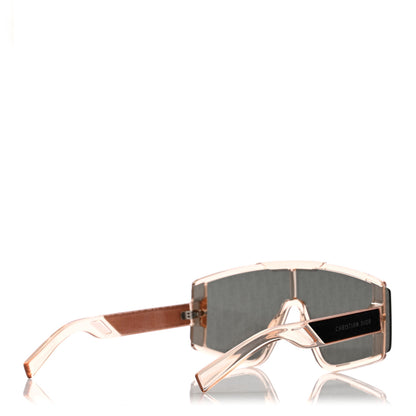 Christian Dior Acetate Diorxtrem MU Oblique Mask Sunglasses Crystal Rose Gold 4 of 7