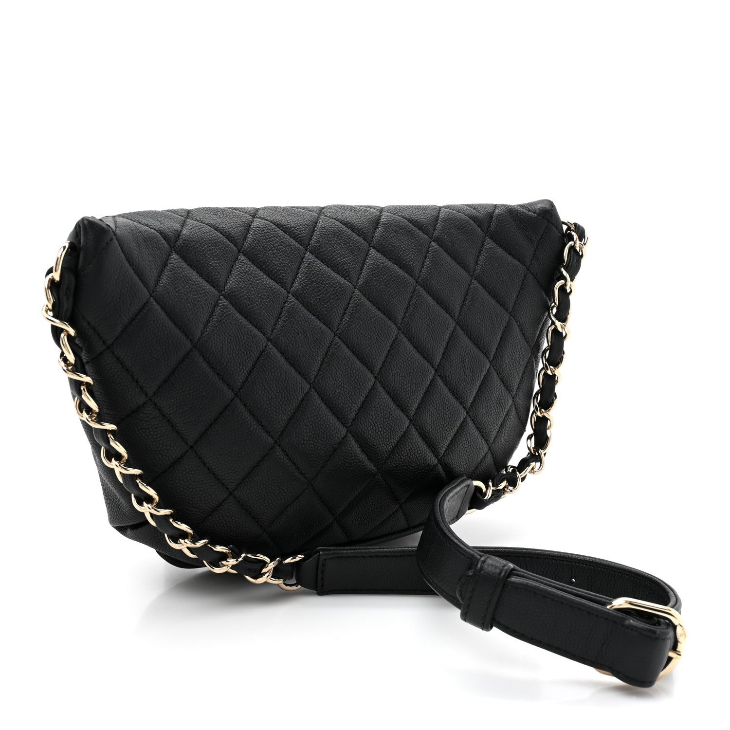 Chanel Caviar Quilted Business Affinity Waist Belt Bag Black 3 of 7