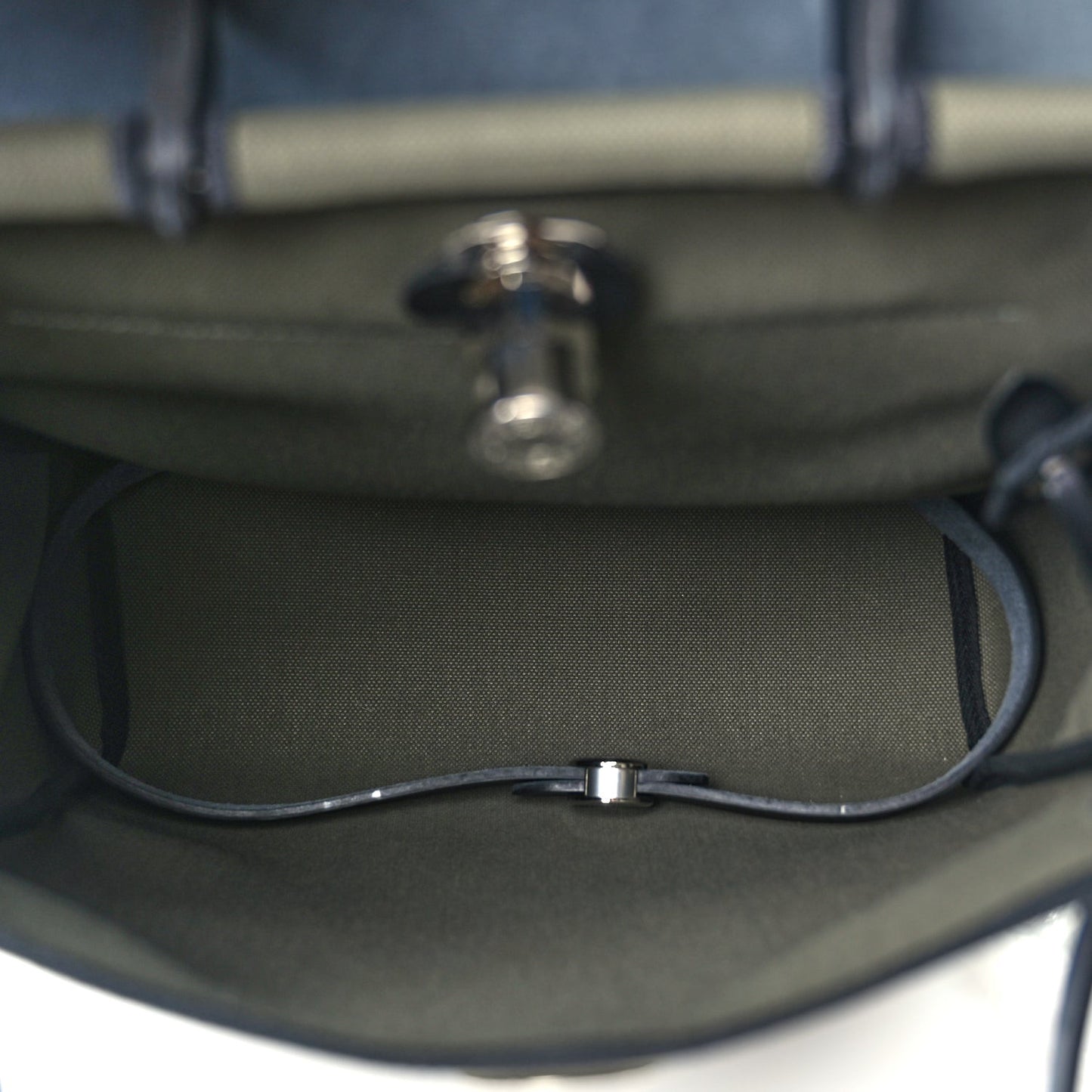Military Toile Vache Hunter Herbag a Dos Zip Retourne Backpack Vert De Gris Black
