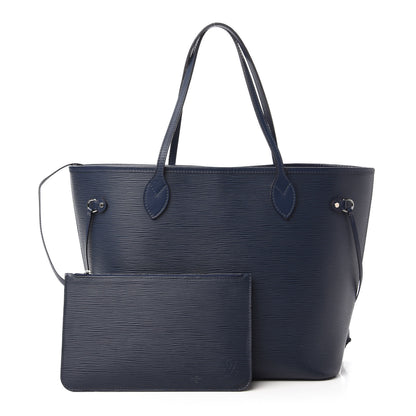 Louis Vuitton Epi Neverfull MM Indigo 1 of 11