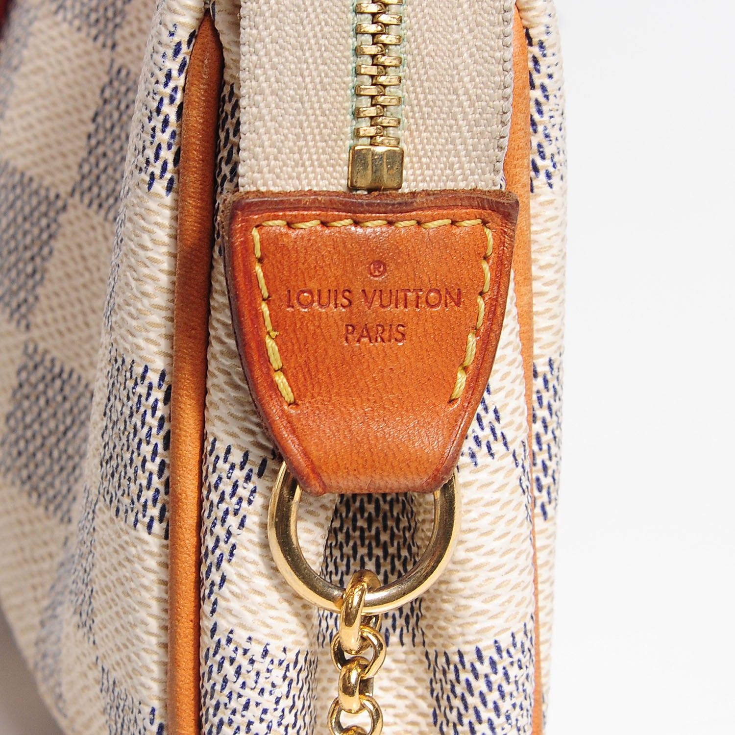 Louis Vuitton Damier Azur Eva Clutch 6 of 7