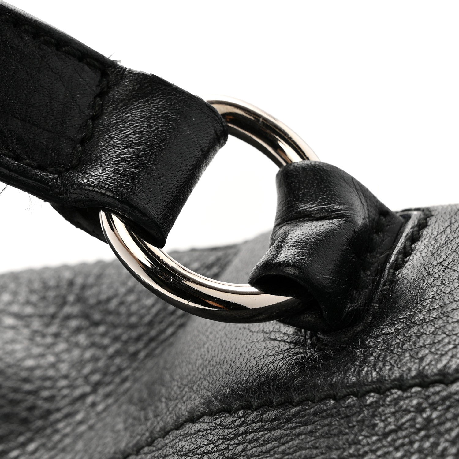 Saint Laurent Calfskin Canvas Large Muse Two Black 12 of 16