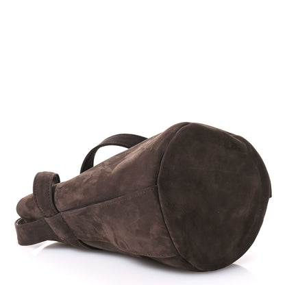 The Row Nubuck Mini Leo Bucket Bag Umber 4 of 9