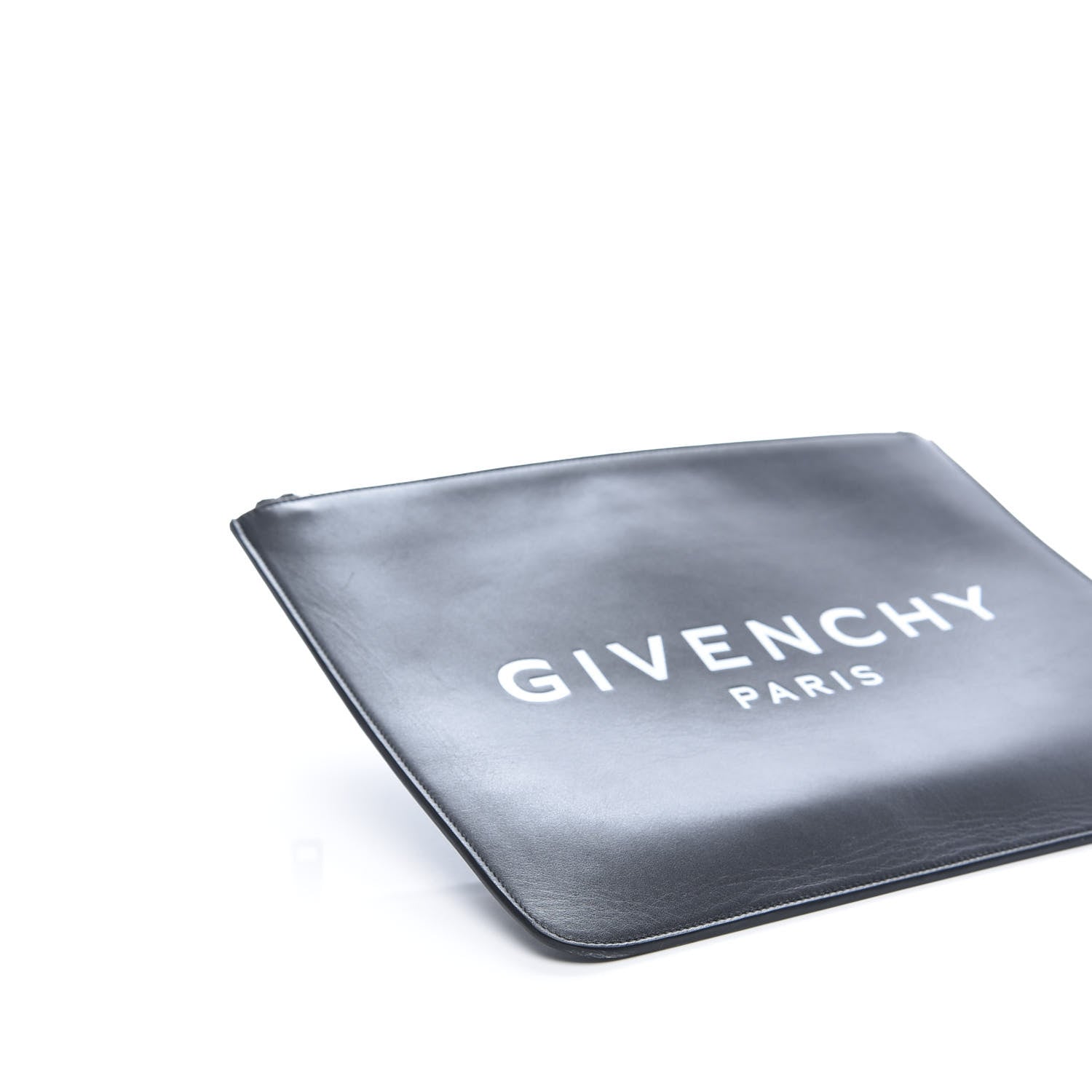 Givenchy Calfskin Large Logo Pouch Black 7 of 10