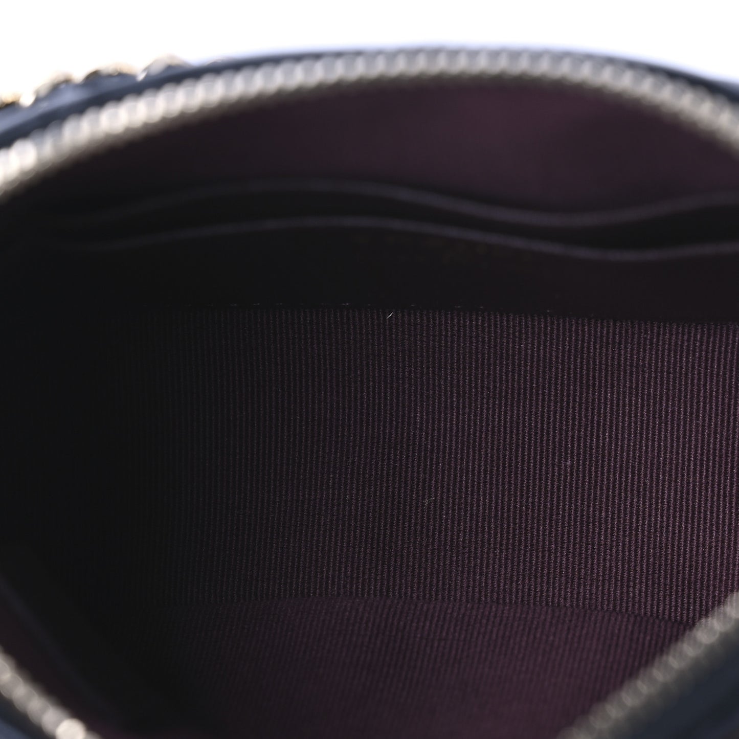 Lambskin Quilted Classic Clutch With Chain Black